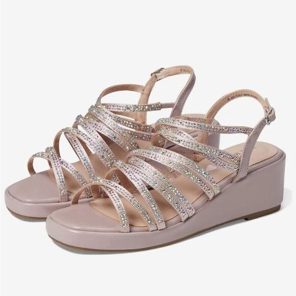 BRAND NEW STEVE MADDEN GLITTER (Little Kid/Big Kid) SANDAL - Picture 3 of 16